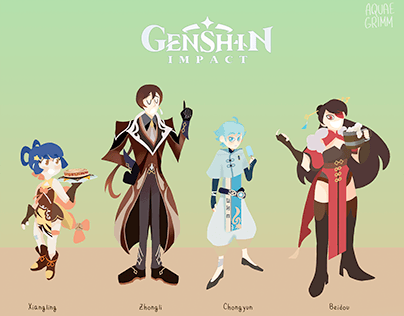 Project thumbnail - Character Design: Genshin Impact
