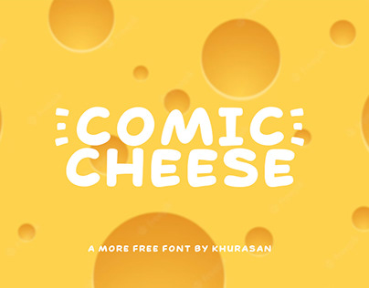 Comic Cheese Handmade Font