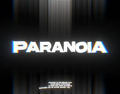 PARANOIA (Female Version) MV WORK FOR - Sugi Aoki