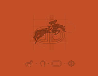 Логотип и фирменный стиль для конного клуба "Фаворит"