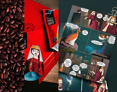 COMICS PROJECT FOR JAZZVE COFFEE