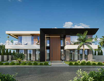Villa luxury exterior design