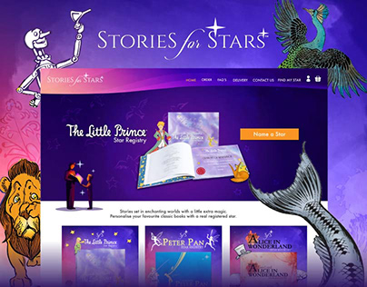 Stories for Stars Branding