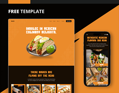Caliente Restaurant Landing Page (Template)