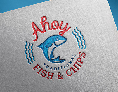 Ahoy Fish & Chips Logo