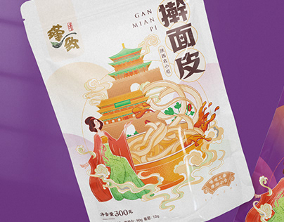 Shaanxi Cold Noodles Packaging