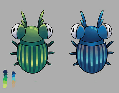 Concept art : beetles
