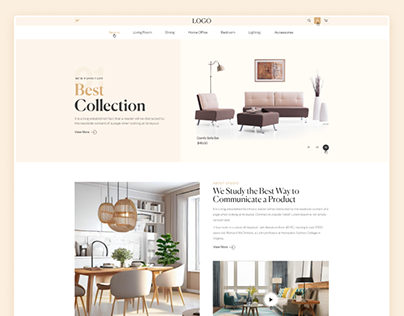 Furniture Store - Website Design