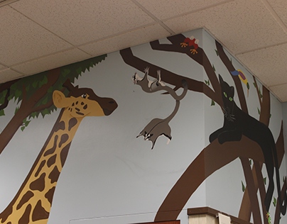 Elementary School Library Murals