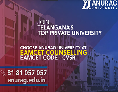 anurag university branding