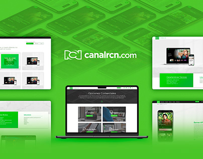 RCN TV - Mediakit Portal design & development