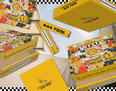 Pizzataxi Türkiye | Packaging Redesign