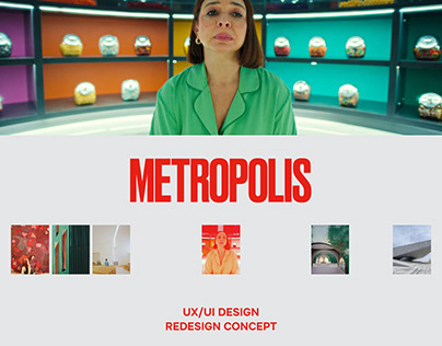 Metropolis | News website redesign