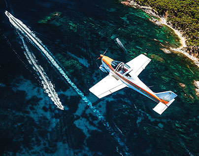 Aeroclub d'Emporda. Aerial shoot at the Costa Brava