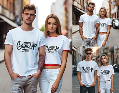 White T-Shirt Mockup Projects | Photos, Videos, Logos, Illustrations And  Branding On Behance
