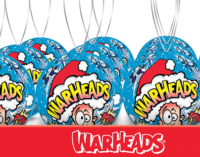 WARHEADS Popping Candy Ornament Concept Renderings