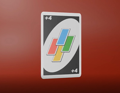 3D - UNO +4 Card