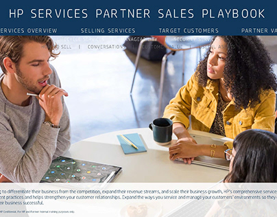 HP Service Partner Sales Playbook 2021