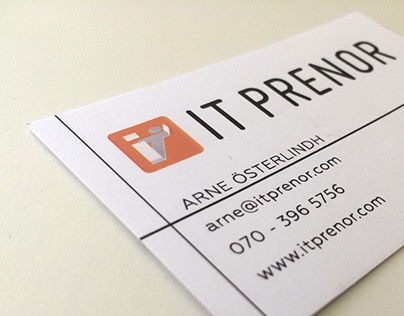 ITprenor Logo and businesscard