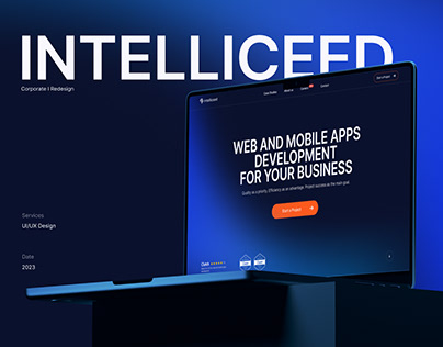 IntelliCeed | Corporate website | Redesign