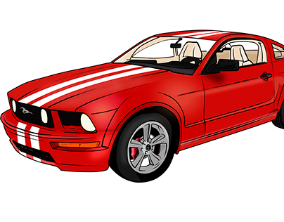 Mustang Ilustração