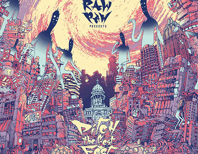 RAW PAW Festival Art Direction 2014 - 2015