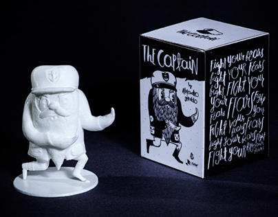 The Captain - 3D printed Toy