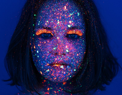 glow paint photography