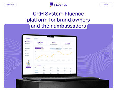 CRM System Fluence | Platform For Brand Ambassadors
