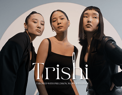 Project thumbnail - Women's Clothing Brand Identity | Trishi