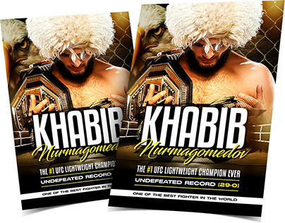 UFC/Khabib Poster