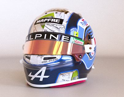 Esteban Ocon - 2022 French GP Concept
