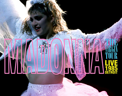 Madonna The Virgin Tour DVD+CD Packaging Booklet