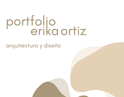 portafolio arquitectura Erika Ortiz