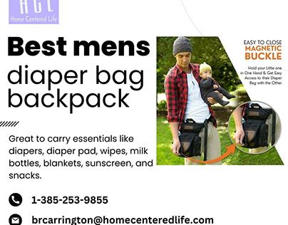 Best Mens Diaper Bag Backpack in Centerville