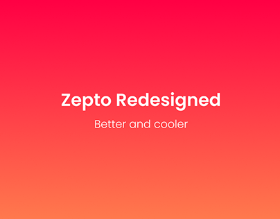 Zepto Hiring portal Redesigned