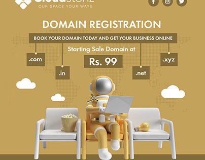 Domain and Hosting company - Cloudstonz
