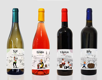 Puig Batet wine labels