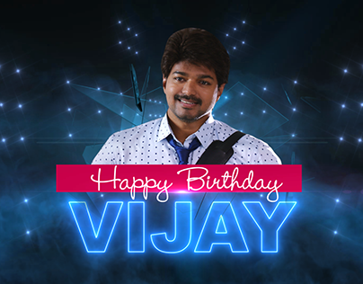 vijay birth day wishes cg work @ K tv