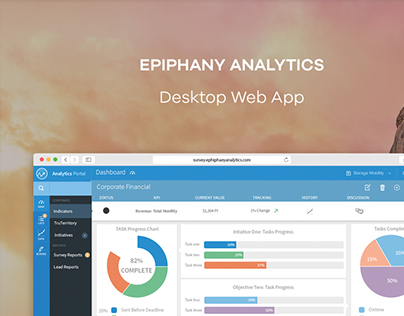 Epiphany Analytics Dashboard - Web App