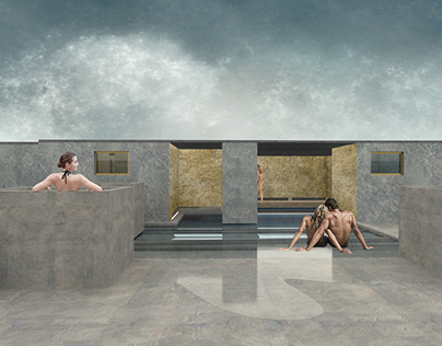 A luxury bathhouse design for Auckland