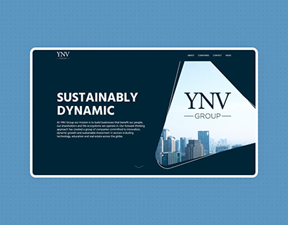 YNV Group Website + Branding