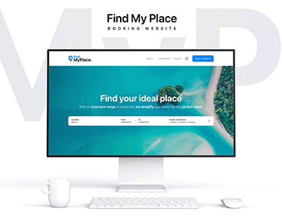 Travel Booking Website Design | Find My Place