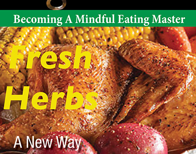 Fresh Herbs magazine layout