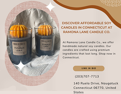 Discover Affordable Soy Candles in Connecticut