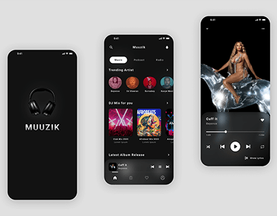 MUSIC PLAYER DAILY UI - DAY 9