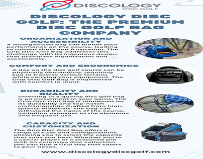 Discology Disc Golf: The Premium Disc Golf Bag Company
