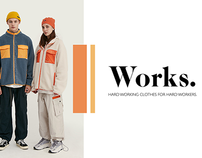 Final Major Project. Safety workwear brand Works.