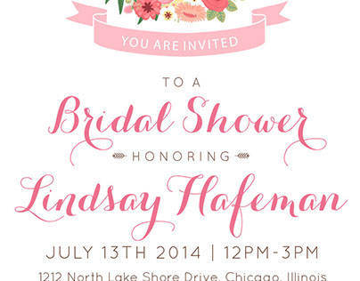 BRIDAL SHOWER | Invitation Suite