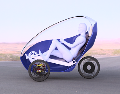 3D Printed Human Powered Vehicle